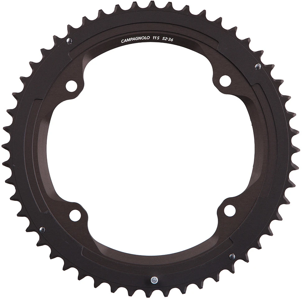 Osymetric BCD 145mm x 4Bolt Campagnolo 11Speed Chainring Set