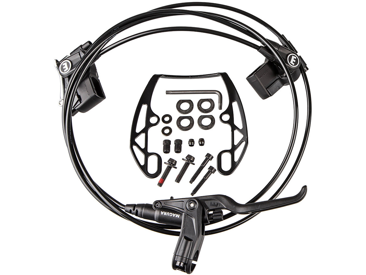 Magura Easy Mount Bremsenadapter Schwarz - Einfache Montage Für Magura Bremsen