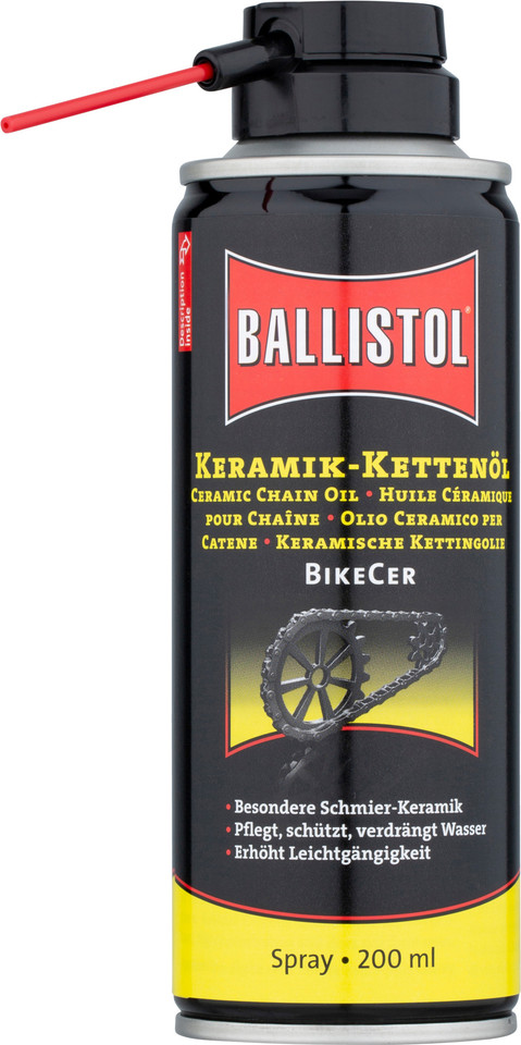 Ballistol BikeCer Chain Oil: Optimal care for chains, cassette