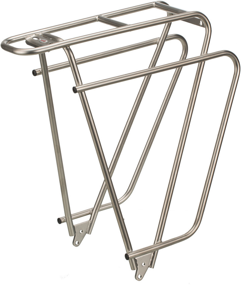 ondernemen buis als je kunt tubus Logo Classic Stainless Steel Cargo Rack - bike-components