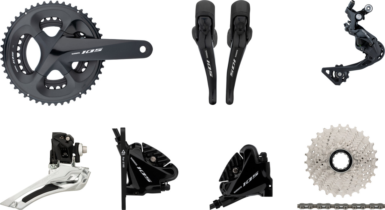 Shimano 105 R7000 11-Speed Groupset – Condor Cycles