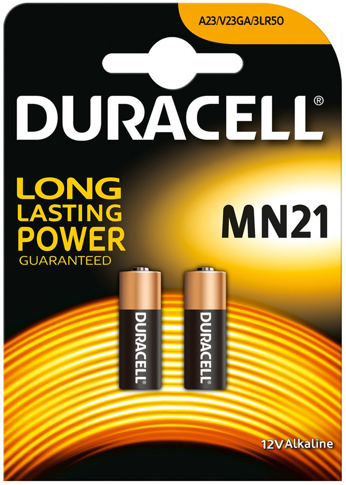 Duracell Alkaline Battery MN21/LR23 2 Pack