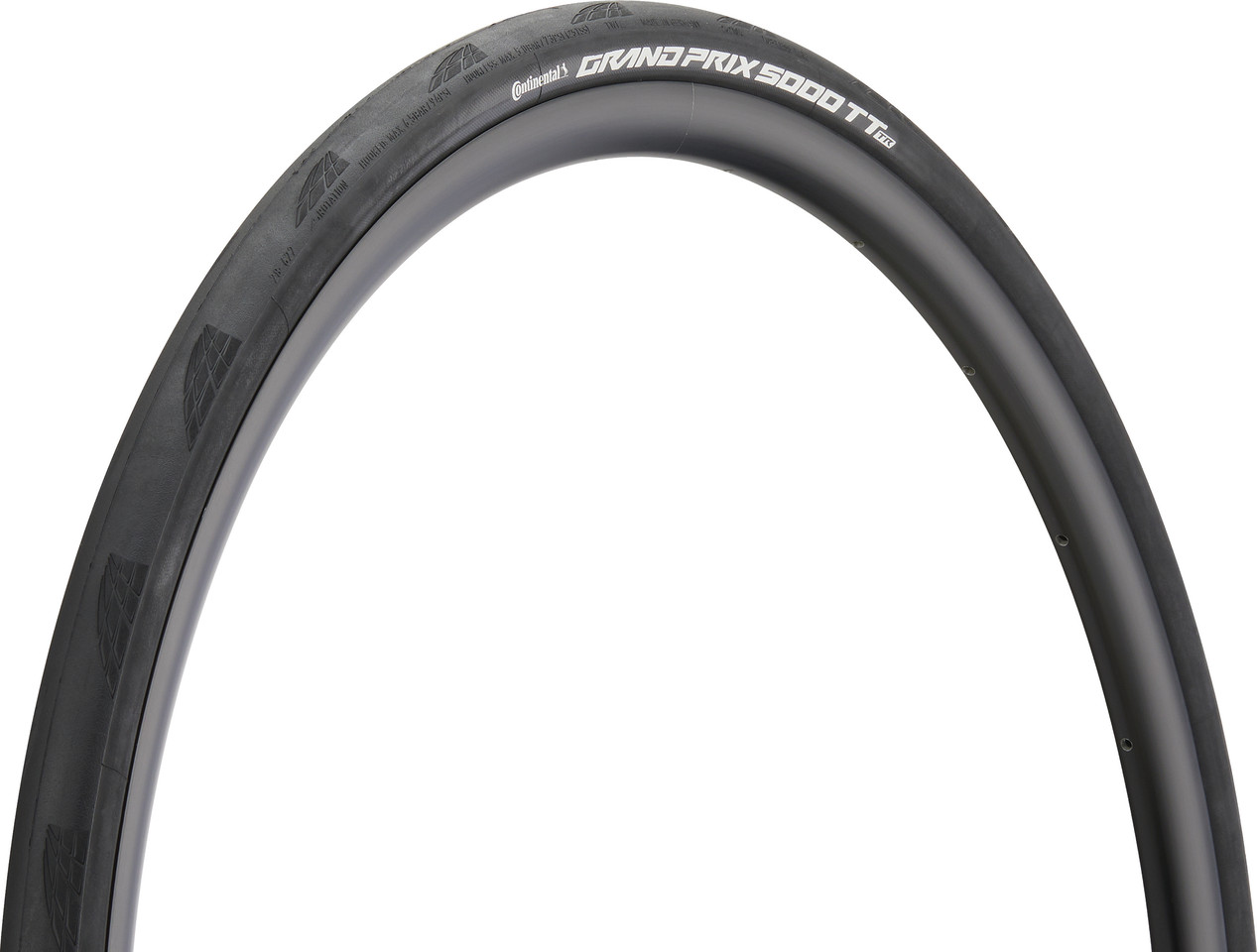 ⬛︎Continental 5000 TT 28 x 622 新品⬛︎ Continental Grand Prix 5000 TT TR Tire, 700x25, Tubeless