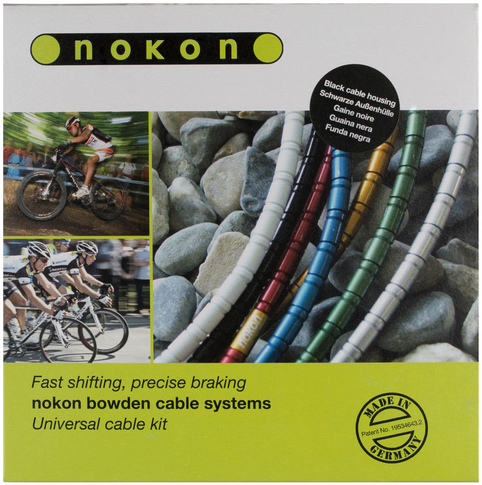 Bicicleta mountainbike freno cable cable Bowden con funda metal cable Bowden con goma 