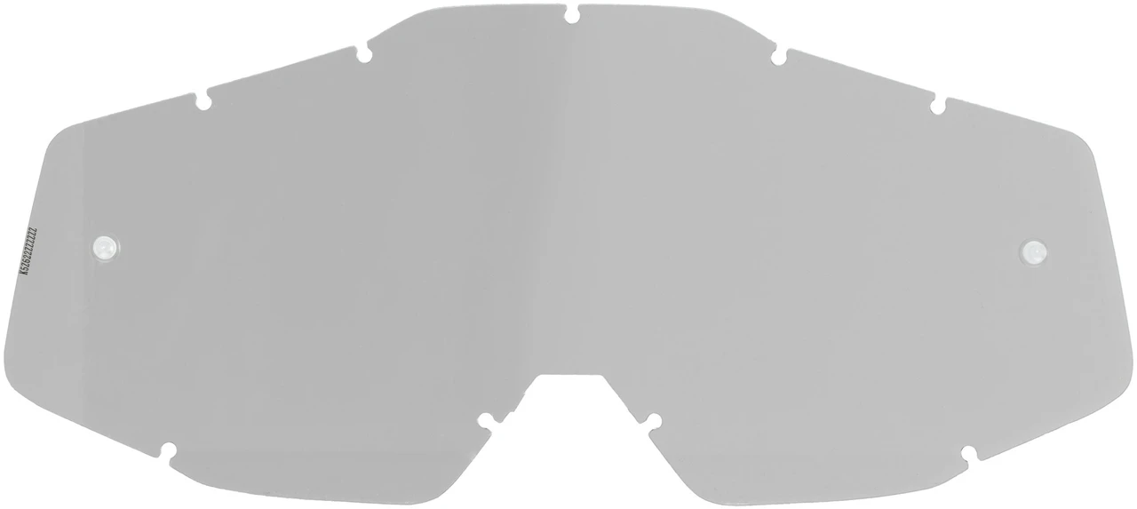 100% Accuri Strata Dual Vented Brillenglas Ersatzglas klar belüftet Racecraft 