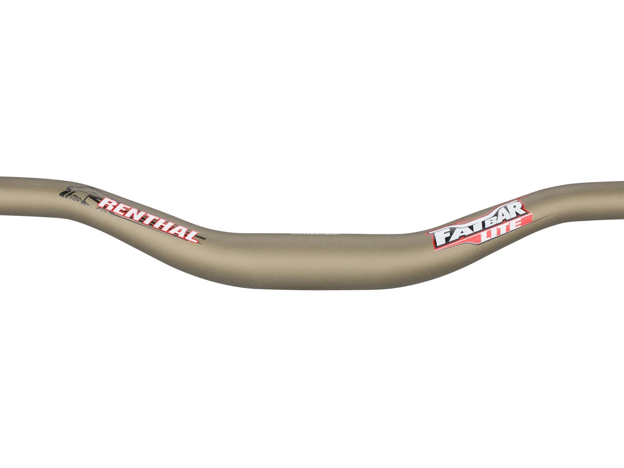 Renthal FatBar Lite V2 Handlebar 31.8mm Clamp 40mm Rise 760mm Width Gold 