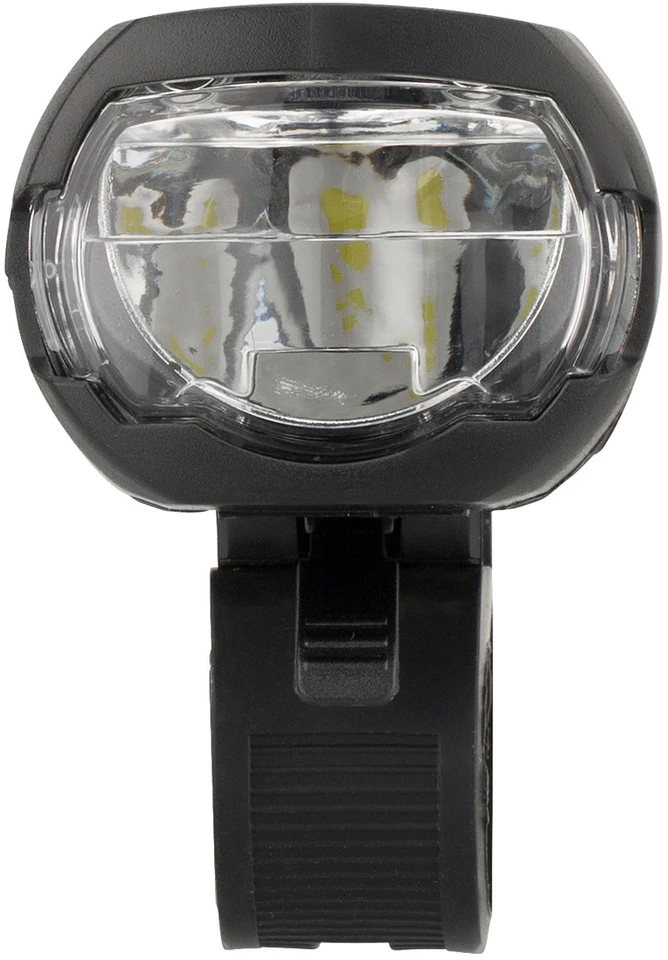 AXA GREENLINE 50 Akku LED-Frontleuchte Fahrrad Frontlampe USB 50 LUX nach StVZO 