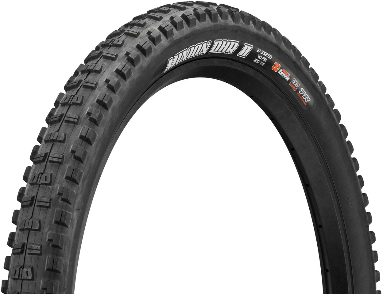 Maxxis Minion DHR II 3C MaxxTerra EXO WT TR 27.5 Folding Tyre