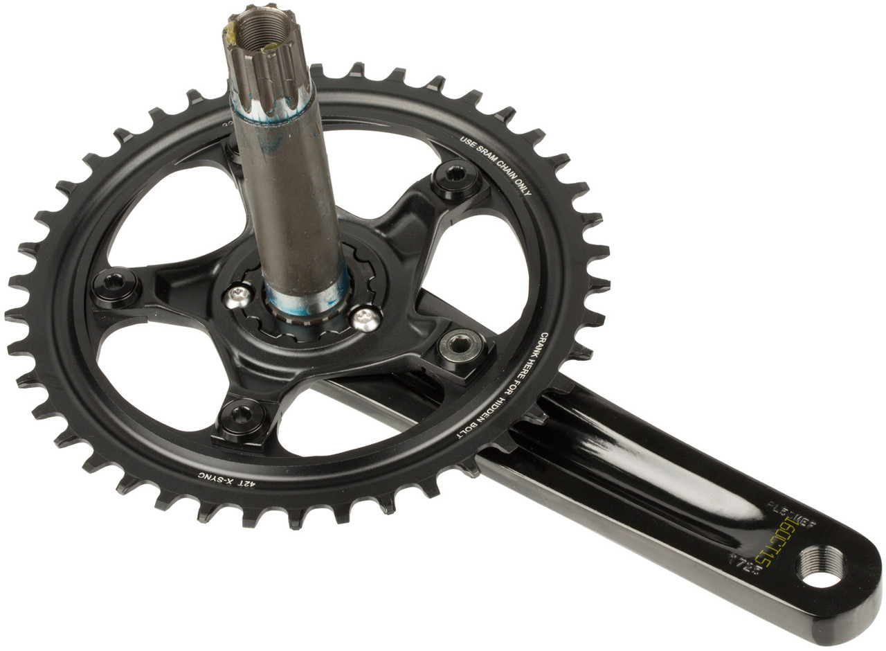 SRAM Force 22 11-Speed Crankset – GXP Spindle, 50/34, 172.5mm, With Chainrings