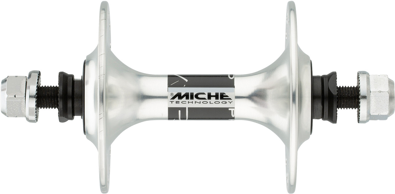 Moyeu De Roue MICHE Primato 32 Trous - Bride Haute 100mm - Argenté - Neuf Avec Défauts Mineurs