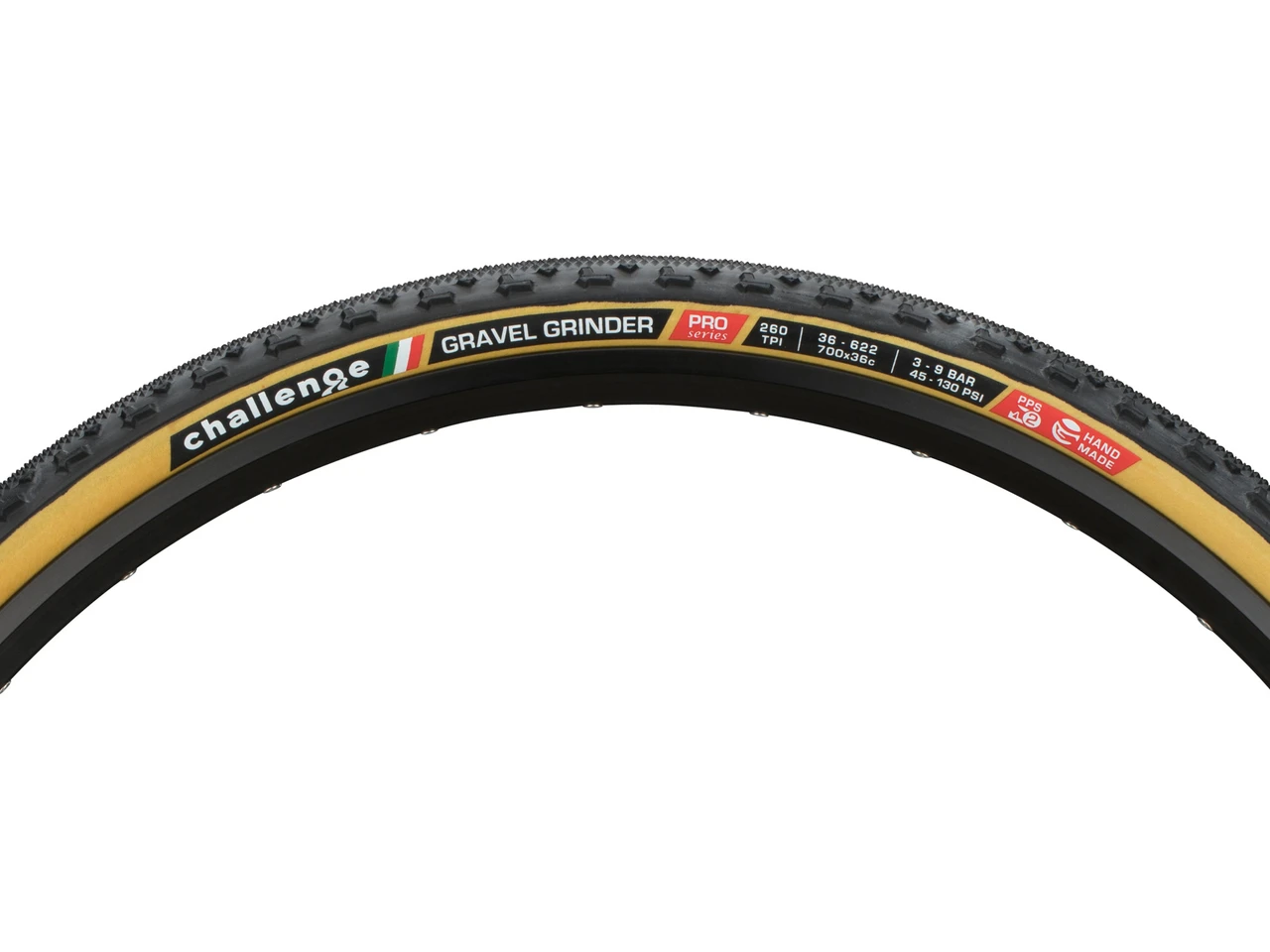 Black/Tan Challenge Gravel Grinder Pro TLR 700x33 Pair 