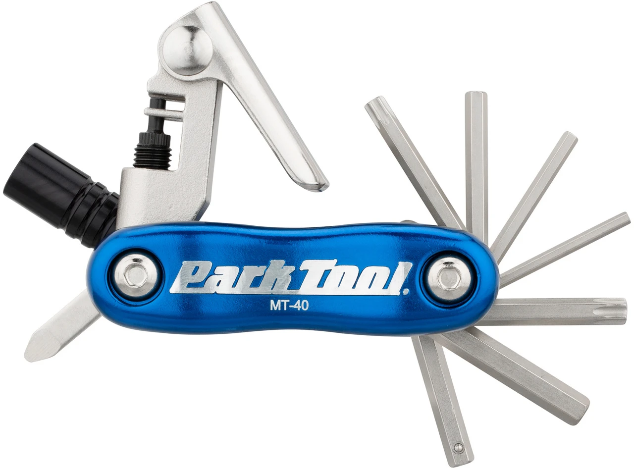 Park Tool Bicycle Multi-Tool MT-0 Bike Repair 11 Tools CO2 Adapter Chain Tool 