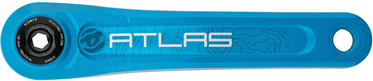 Guarnitura RaceFace Atlas CINCH Per Downhill - 165mm, Attacco Diretto, Nera, Nuova