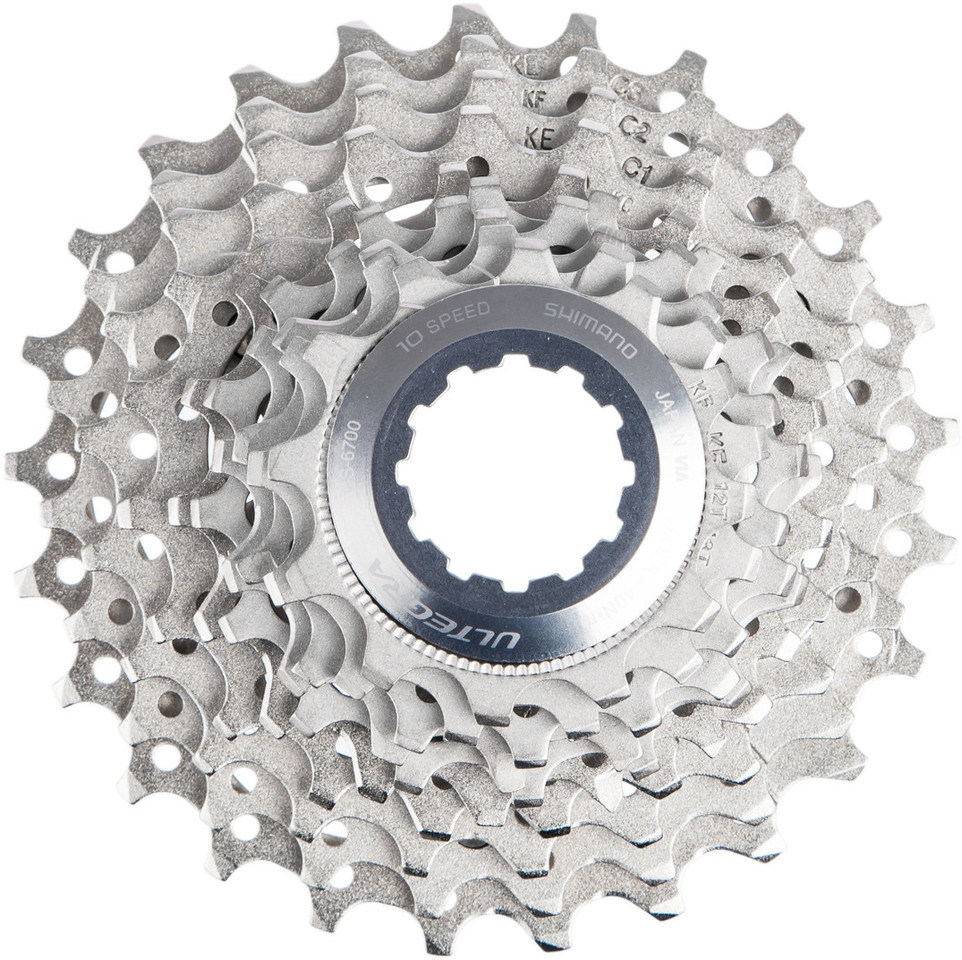 Identificeren dubbele coupon Shimano Ultegra CS-6700 Cassette + CN-6701 10-speed Chain Wear & Tear Set -  bike-components