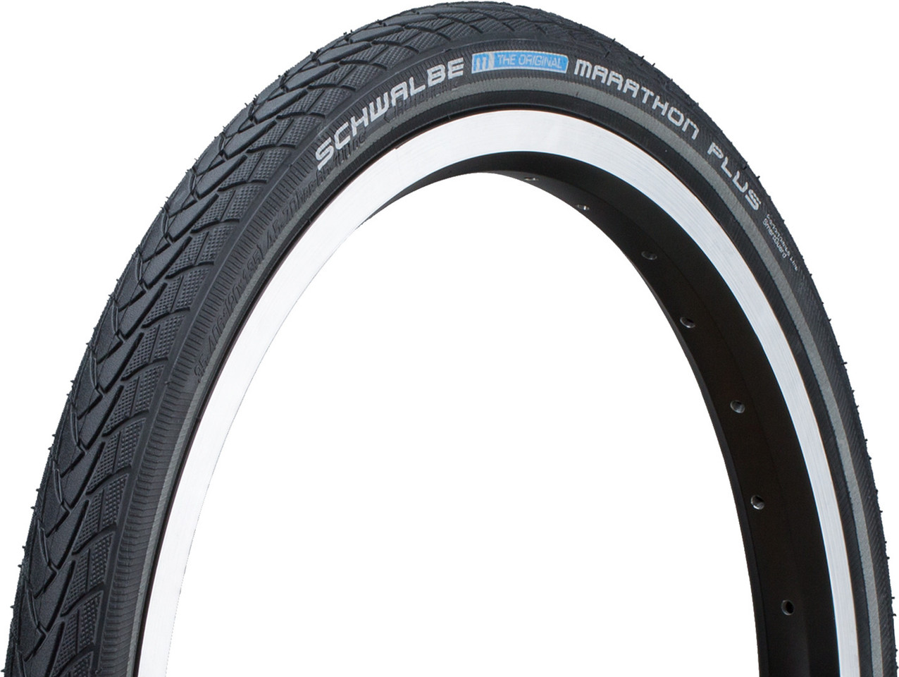  SCHWALBE Marathon Plus HS 348 Road Bike Tire (20x1.35