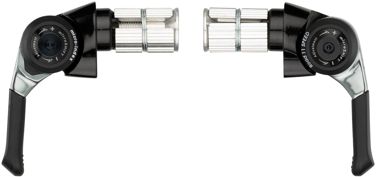 microSHIFT BSA11 2/311speed Bar End Shifters for Shimano Road