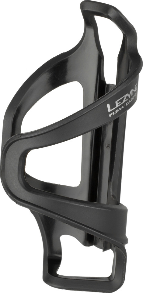 Lezyne Flow Cage SL - Porte-Bidon Vélo Ouverture Latérale - Léger 48g - Noir Taille M