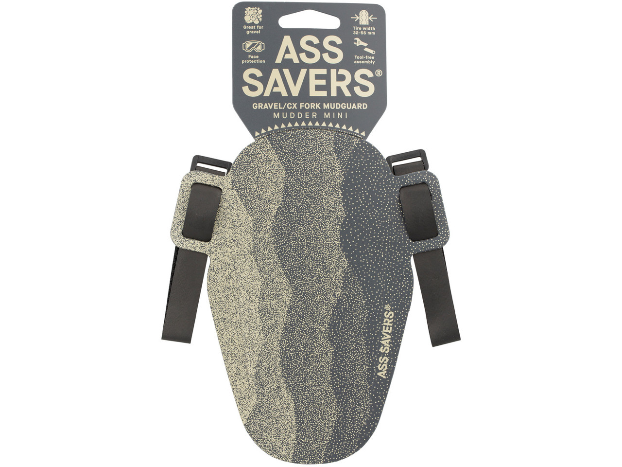 Ass Savers Mudder Mini Schutzblech Detour Edition - Ultraleicht (21g) Für Gravel- & Rennräder