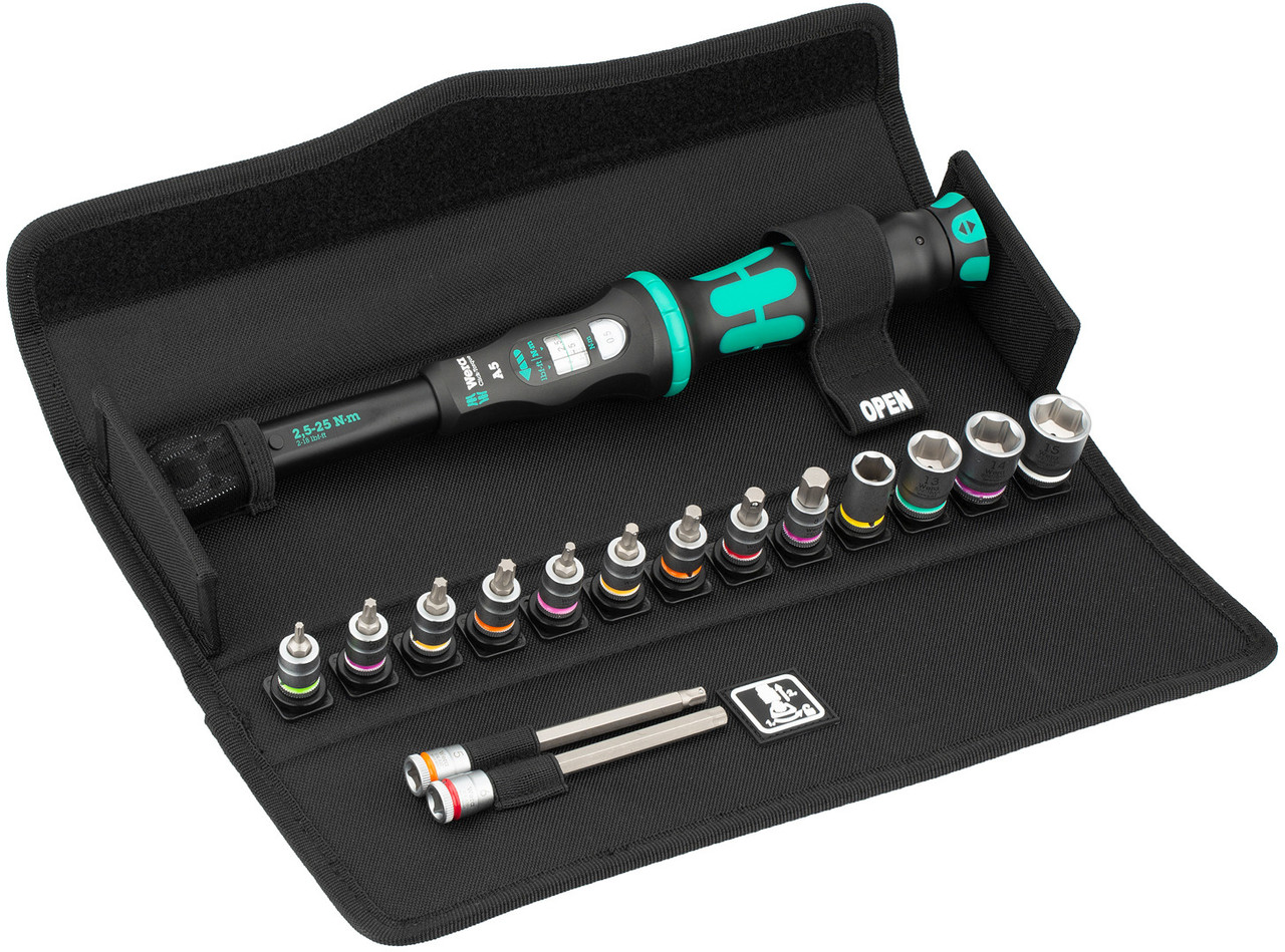 Wera Bicycle Set Torque 1 Werkzeugtasche leer - bike-components