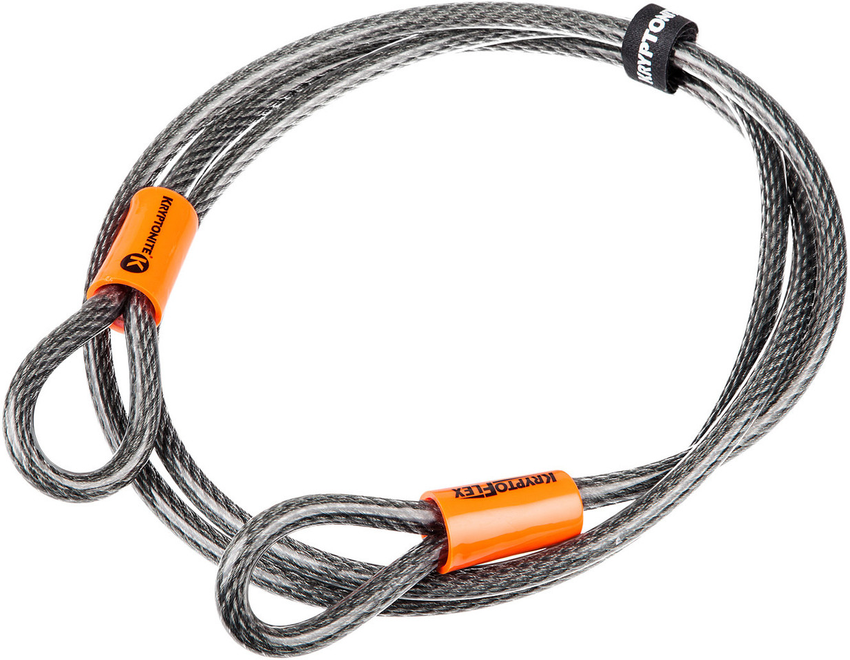 Câble antivol vélo à deux boucles Kryptonite Kryptoflex 410 10mmx120 cm