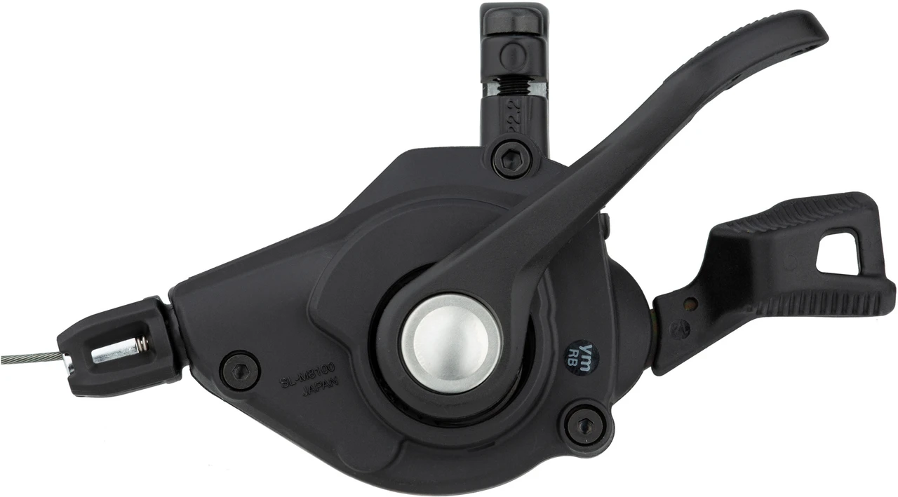 Black SHIMANO XT SL-M8100 12-Speed Shifter