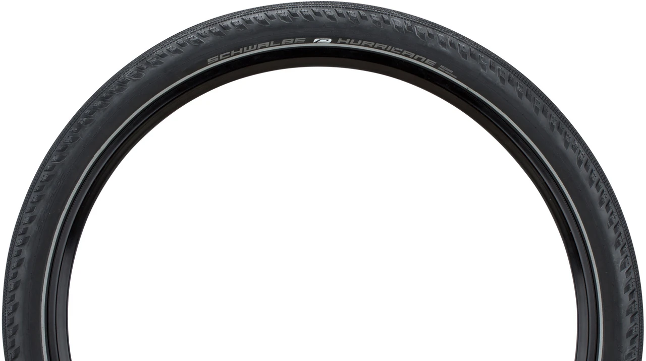 29 x 2.25 Clincher Wire Black Performance Line Addix Schwalbe Hurricane Tire 