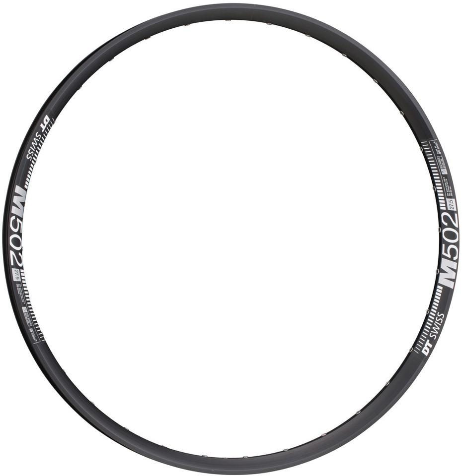 DT Swiss M 502 29 Tubeless Ready jante Disque 28 h noir