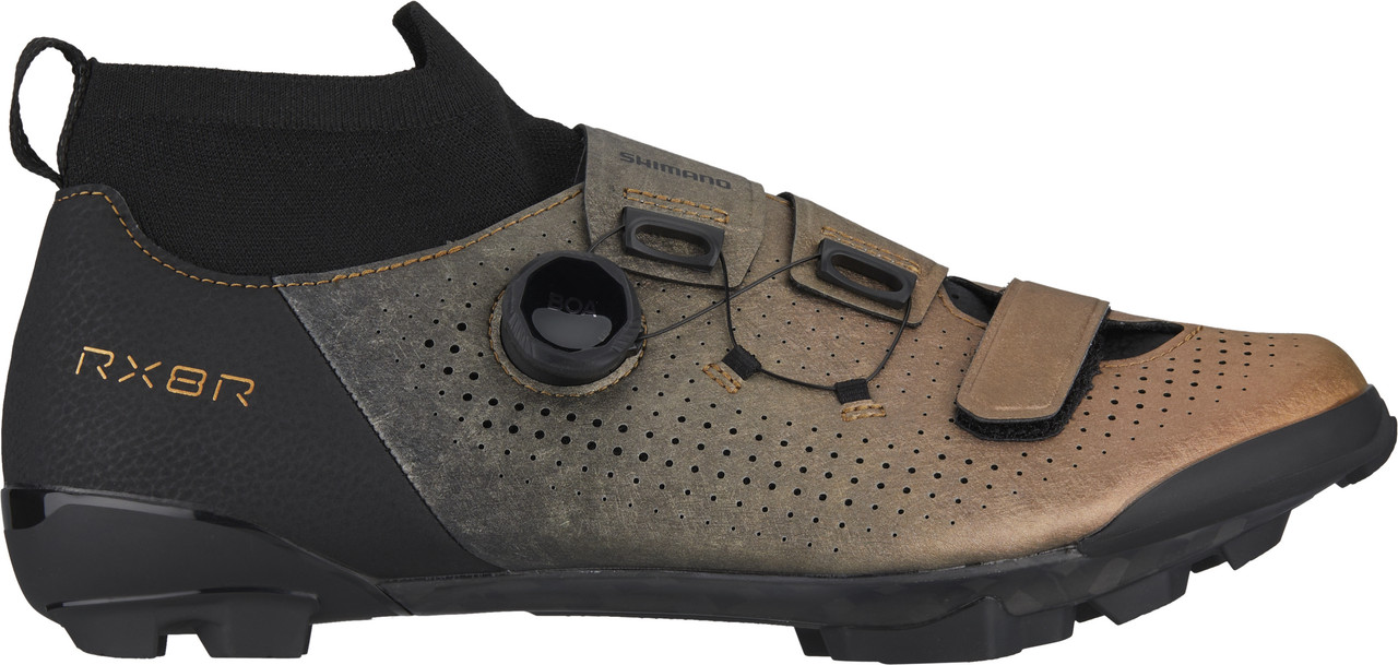 Shimano SH-RX801 SPD Gravel Radschuhe Limited Edition Tropische Bltter   Leichteste SPD Gravel Modelle Shimano RX801 Gravel Schuhe