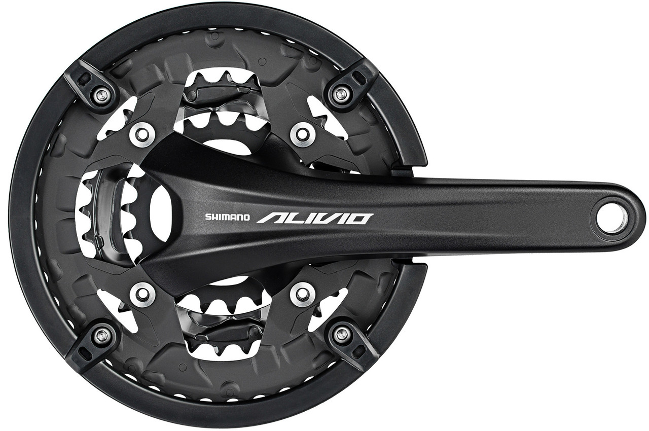 Soldaat Dageraad ticket Shimano Alivio FC-T4060 Crankset w/ Chain Guard - bike-components