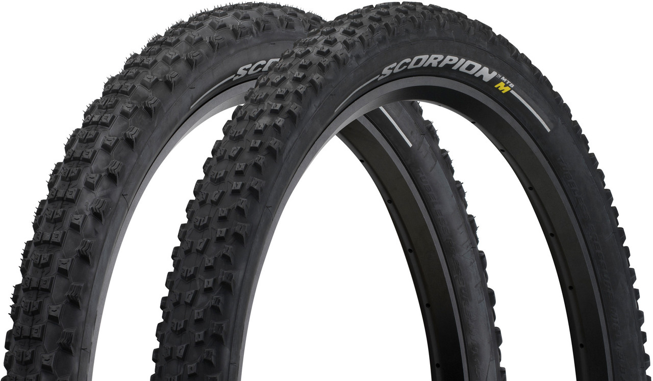 Pirelli Scorpion MTB Mixed Terrain / Rear Specific 27.5+ Folding Tyre Set -  bike-components