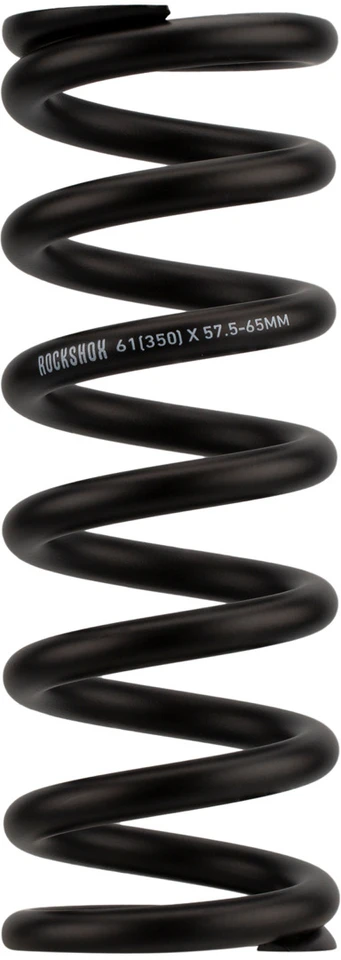 Black Length 151mm Travel 57.5-65mm 550 lbs RockShox Metric Coil Spring 
