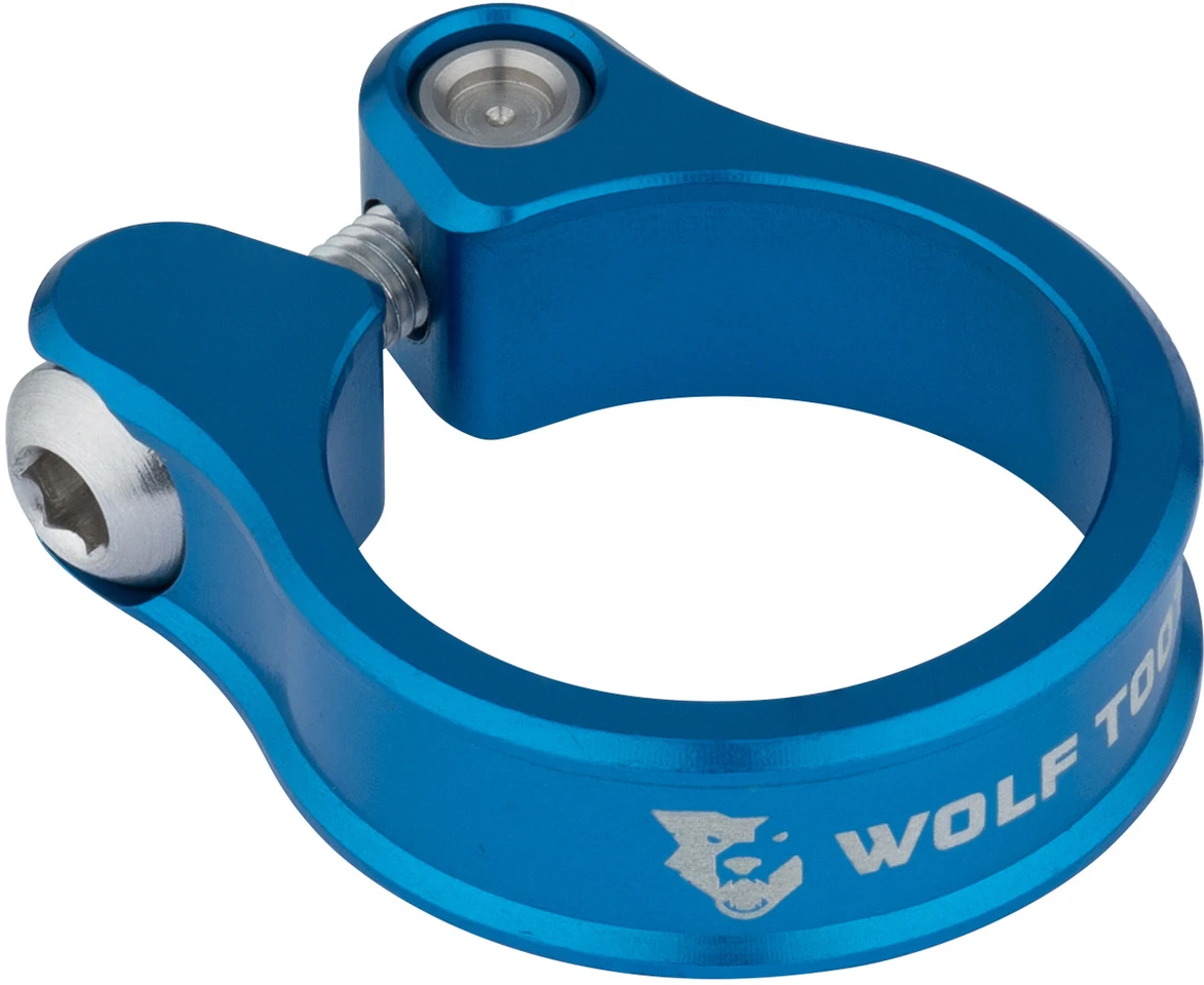 Wolf Tooth Seatpost Clamp 31.8mm Red