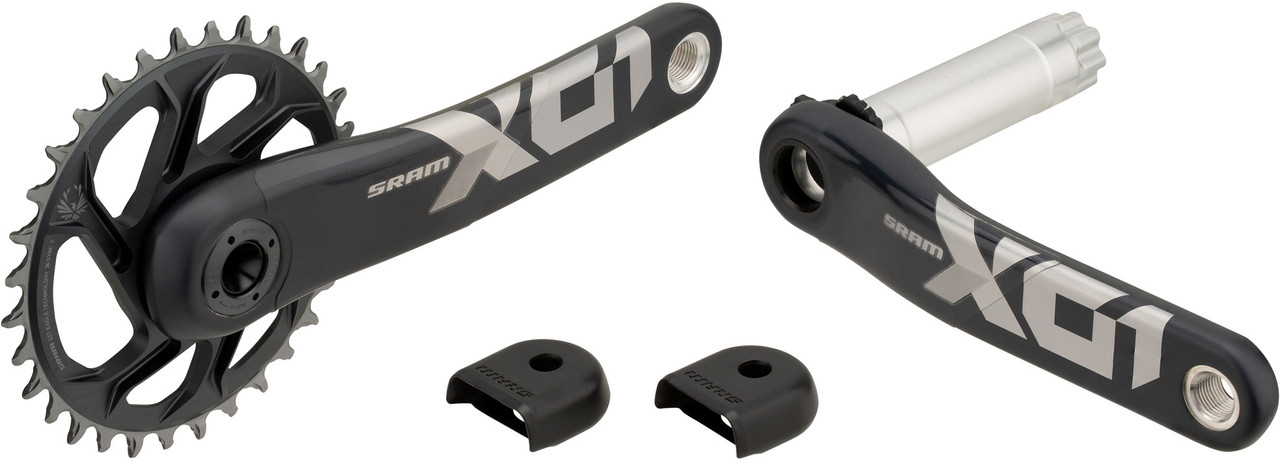 Guarnitura Sram X0 Eagle T-Type DUB Wide 32T 12S (Con Bashguard) Nero