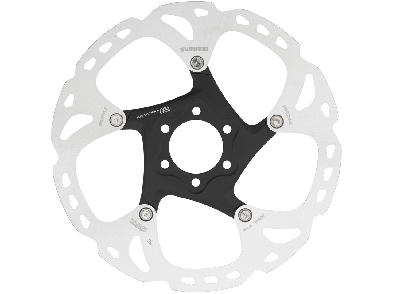 Vorming natuurpark melk wit Shimano SM-RT86 6-bolt Brake Rotor for XT - bike-components