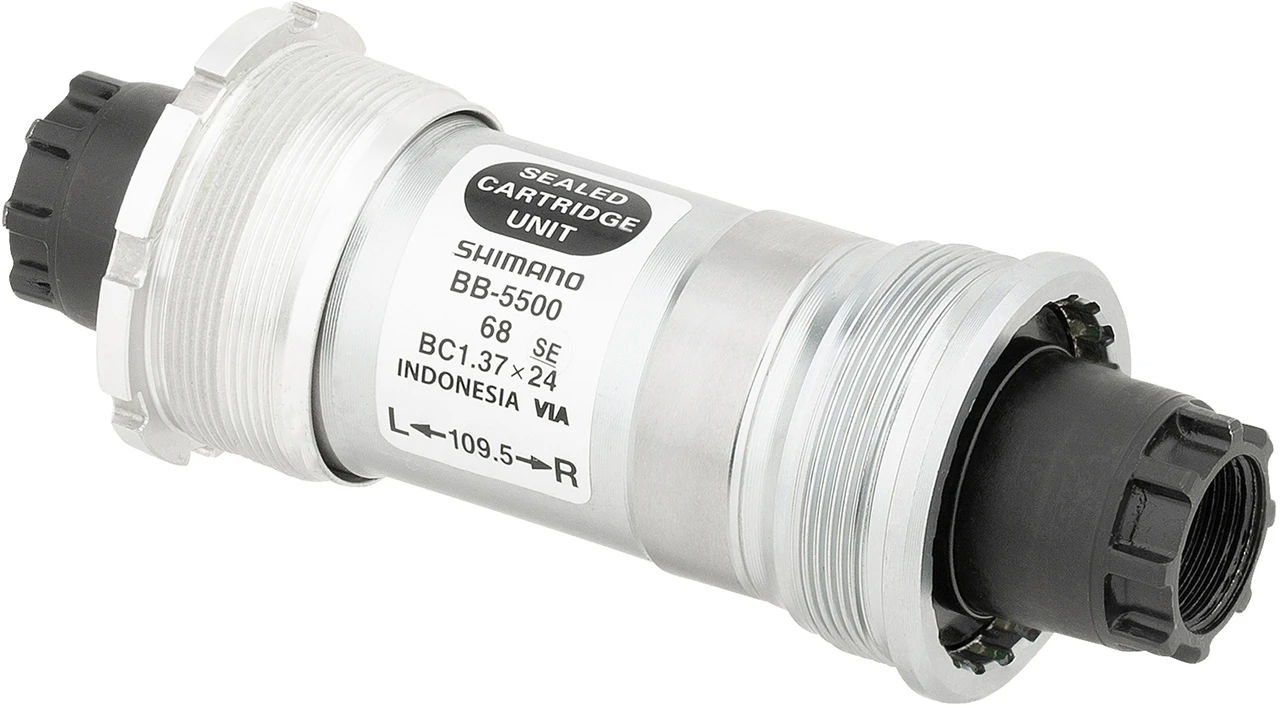 SHIMANO 105 BB-5500 68x118.5mm Octalink V1 Spline English Bottom Bracket
