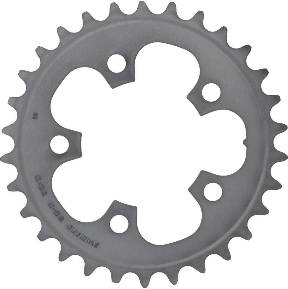Shimano 105 5703 30 T 74 mm 10spd Triple Anneau intérieur argent