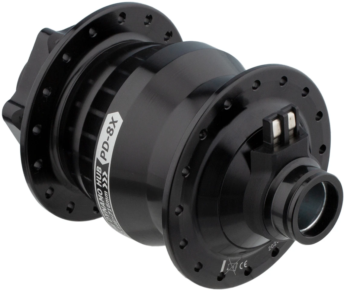 black 32h PD-8X IS-disc front T-A hub SP Shutter Precision 15x110mm 