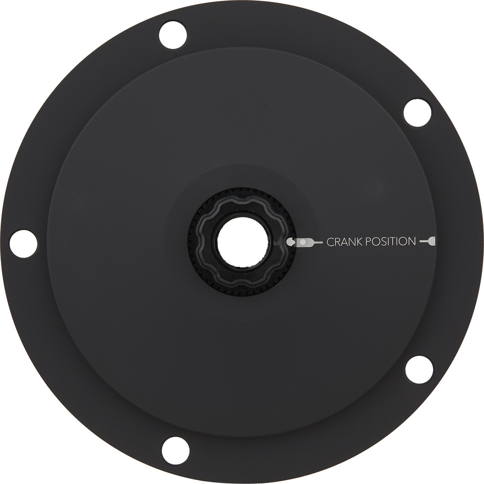 Rotor ALDHU Track 30 mm Crank Axle + 144 x 5 Track Spider Set