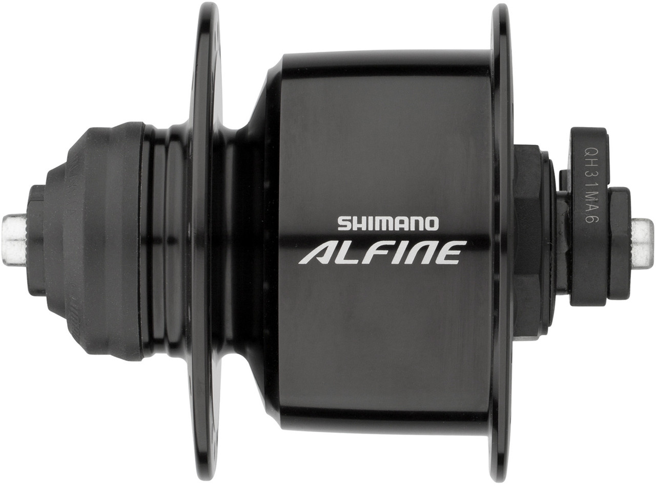 opmerking Identiteit Slager Shimano Alfine DH-S501 Disc Center Lock Dynamo Hub - bike-components