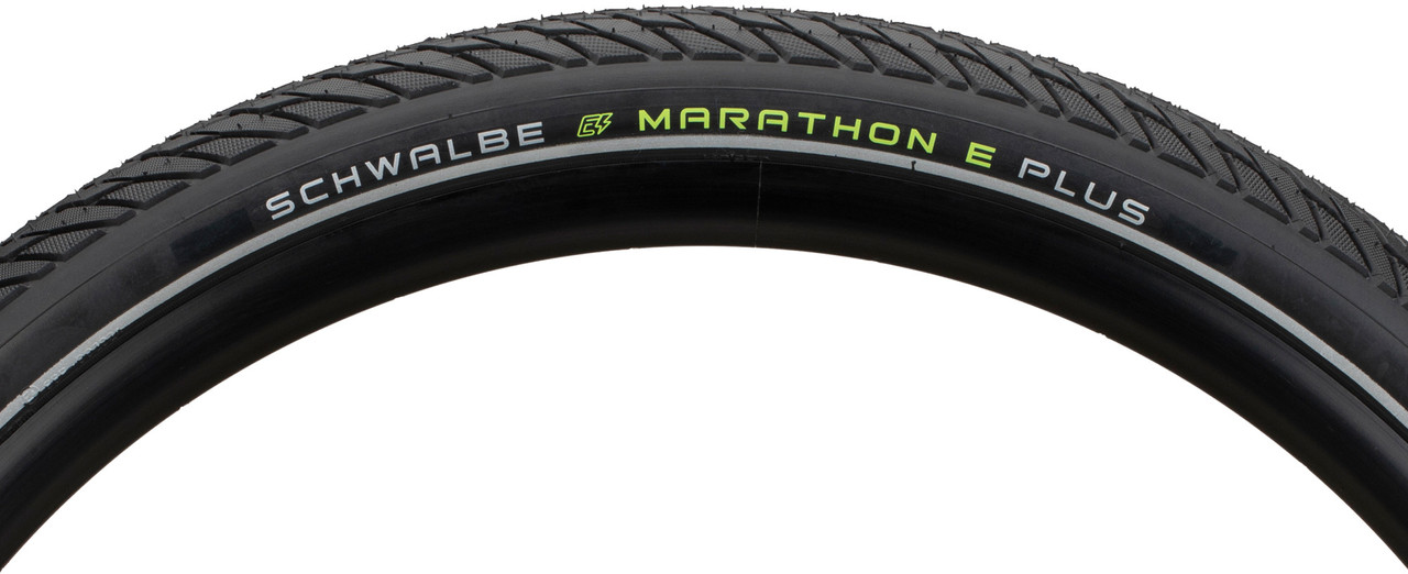 Pneu Velo Schwalbe Marathon E-Plus - 40-622 (28") - Addix.E Compound - Pour VAE Jusqu'à 50 Km/h - Smart DualGuard