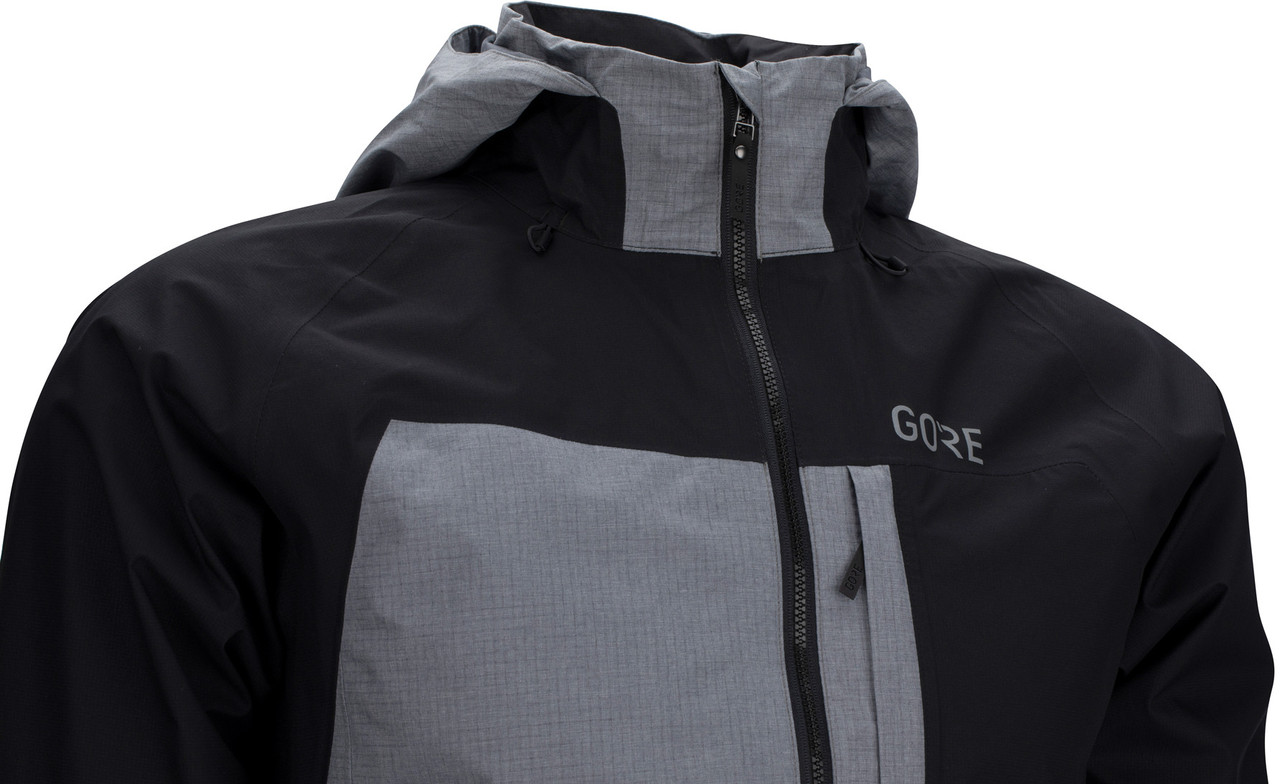 gore hooded jacket