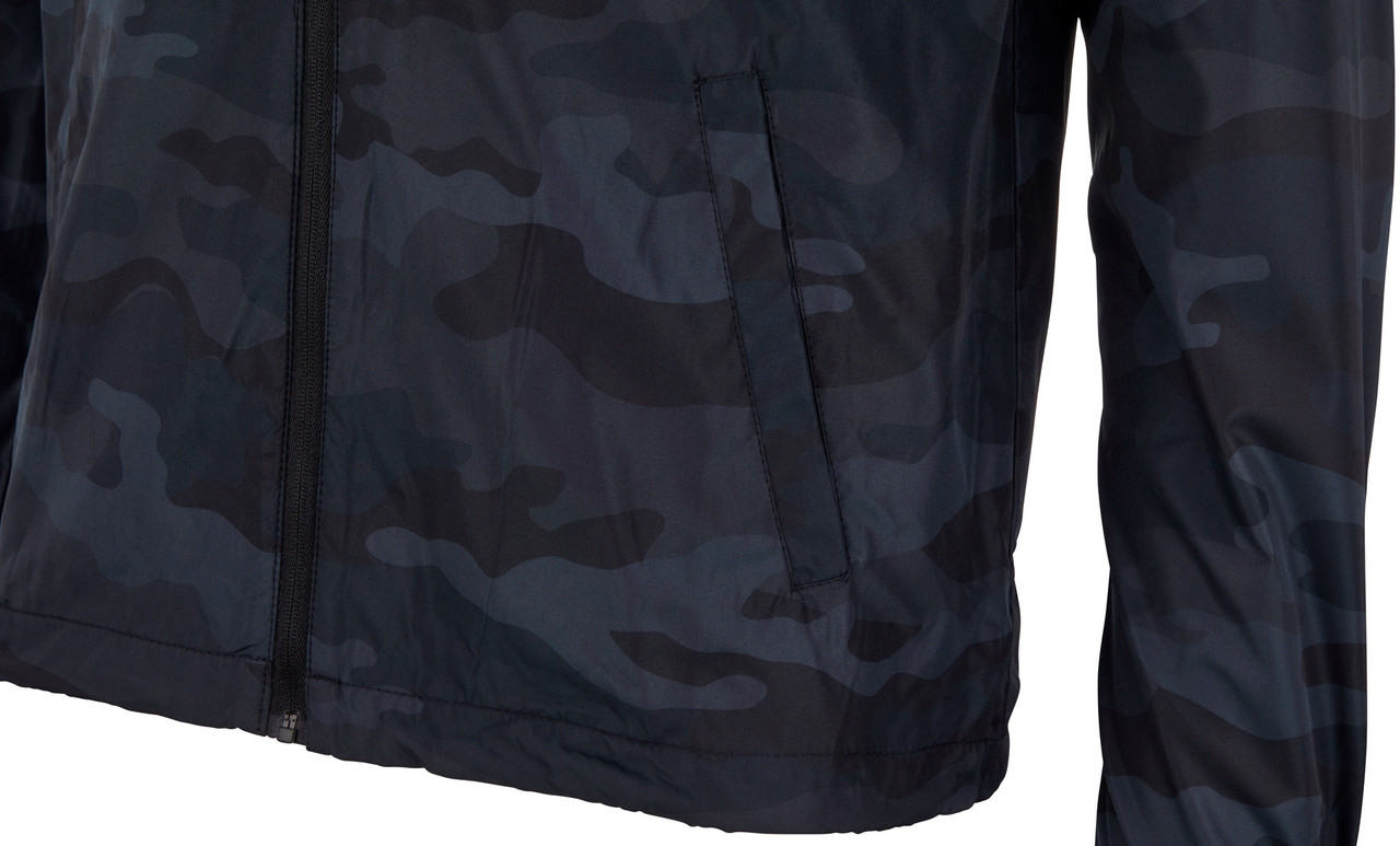 cheap black windbreaker jacket