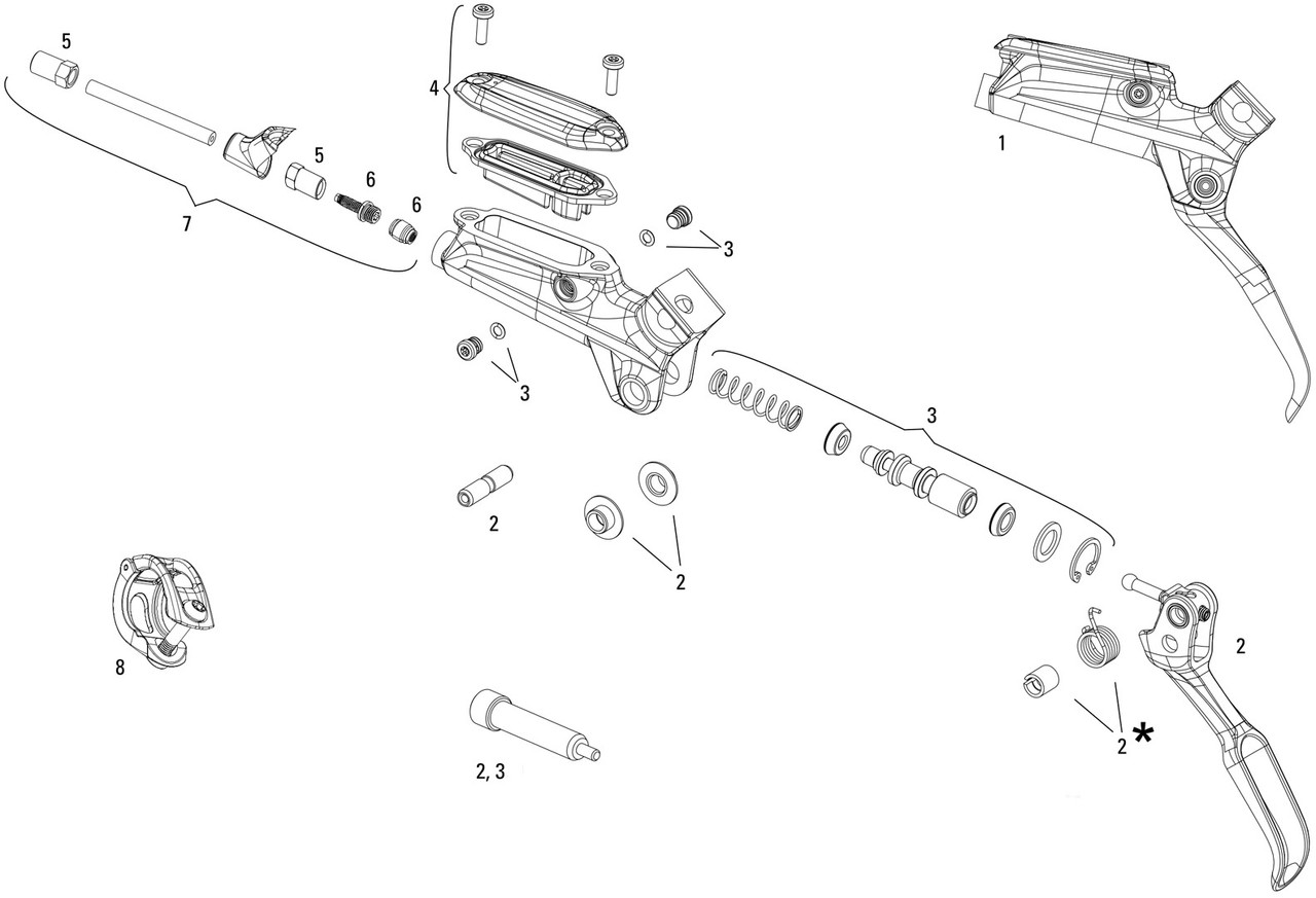 sram level tl brake lever adjustment