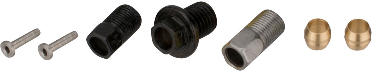Kit De 20 Olives Et Inserts Cuivre Pour Durites Freins Shimano BH90 - Pièces De Rechange Qualité Pro