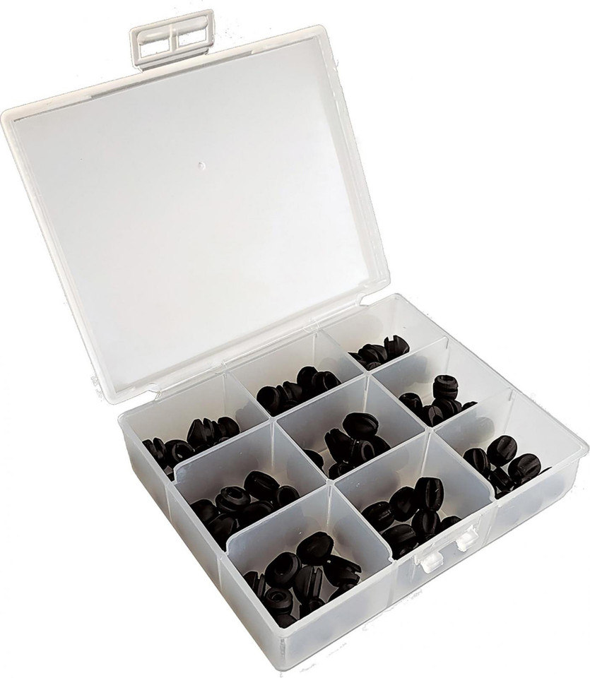 Frame Plug Kit Jagwire Frame Plug Combo Box: 90 frame plugs for cables | bike-components