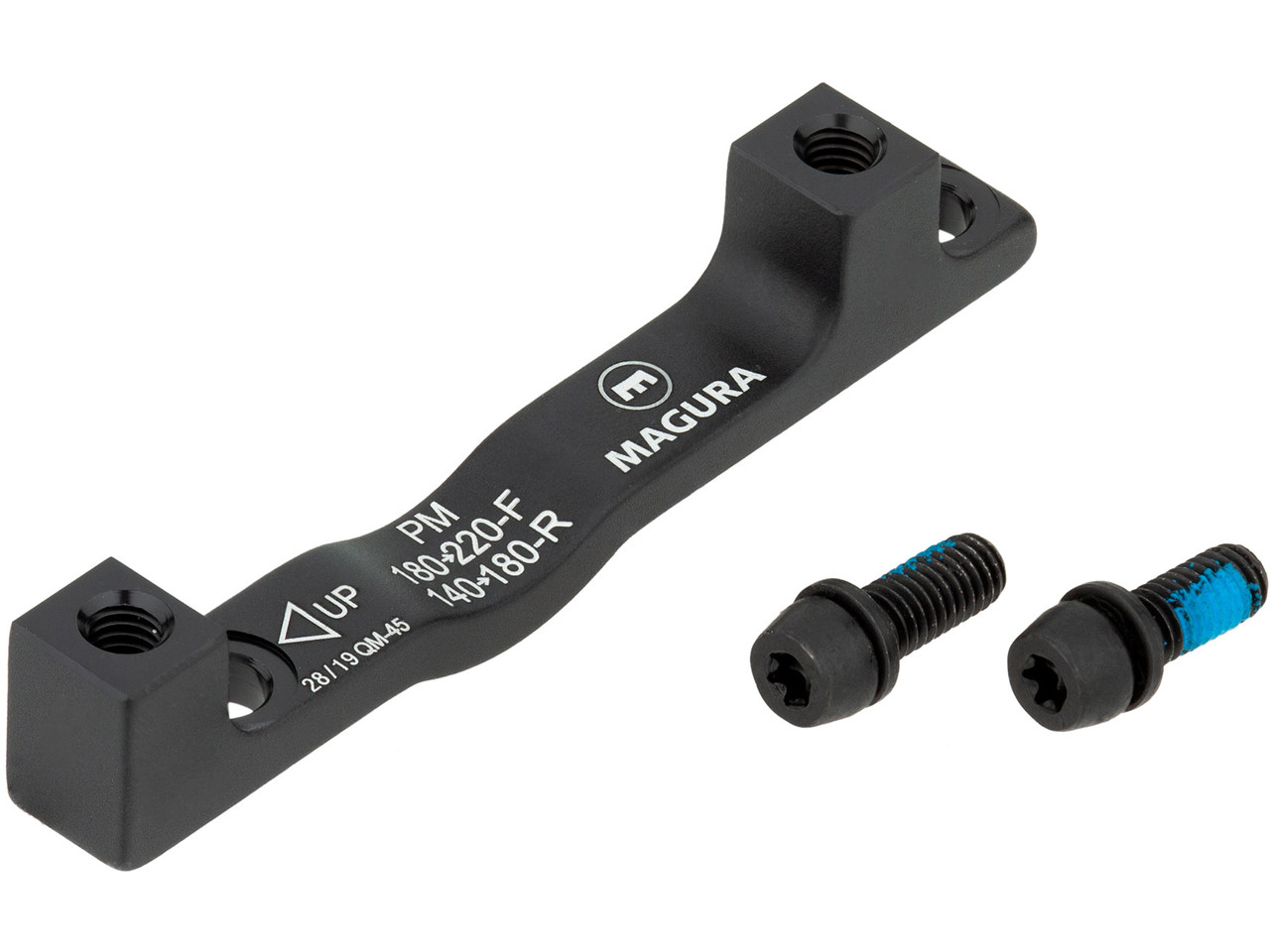 Adapter brake mount QM45 PM from 180 to 220mm Magura disc brake