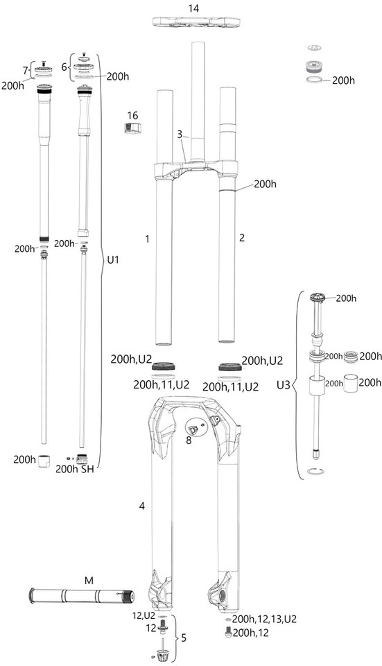 Abstandshalter Dämpfer Rockshox 1/2 - Ersatzteile - Fahrradteile -  Ersatzteile