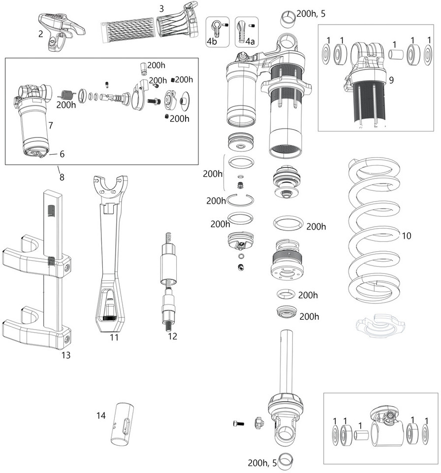 RockShox Ersatzteile SID 32 mm Select/Select+/Ultimate (B4 / 2020) -  bike-components