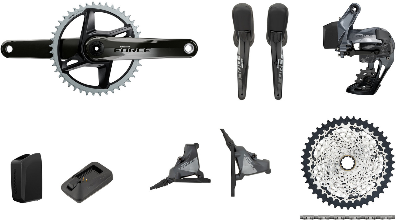 SRAM Force 1 Wide XPLR eTap 1x12-speed 40 AXS Groupset -