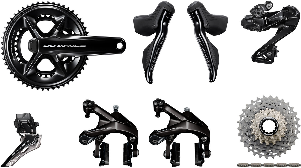 Shimano DuraAce Di2 R9250 Power Meter Groupset 2x12 4054 bike